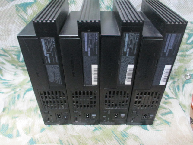 PS2 プレステ2 本体 4台まとめセット SCPH-30000 1台/39000 1台/50000 1台/50000b 1台 ゲーム機 ジャンク Playstation2_画像6