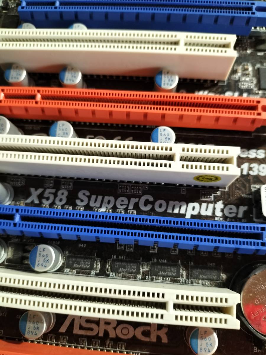 ★ASROCK X58 SUPERCOMPUTER LGA1366 X58 ATX●マザーボード_画像3