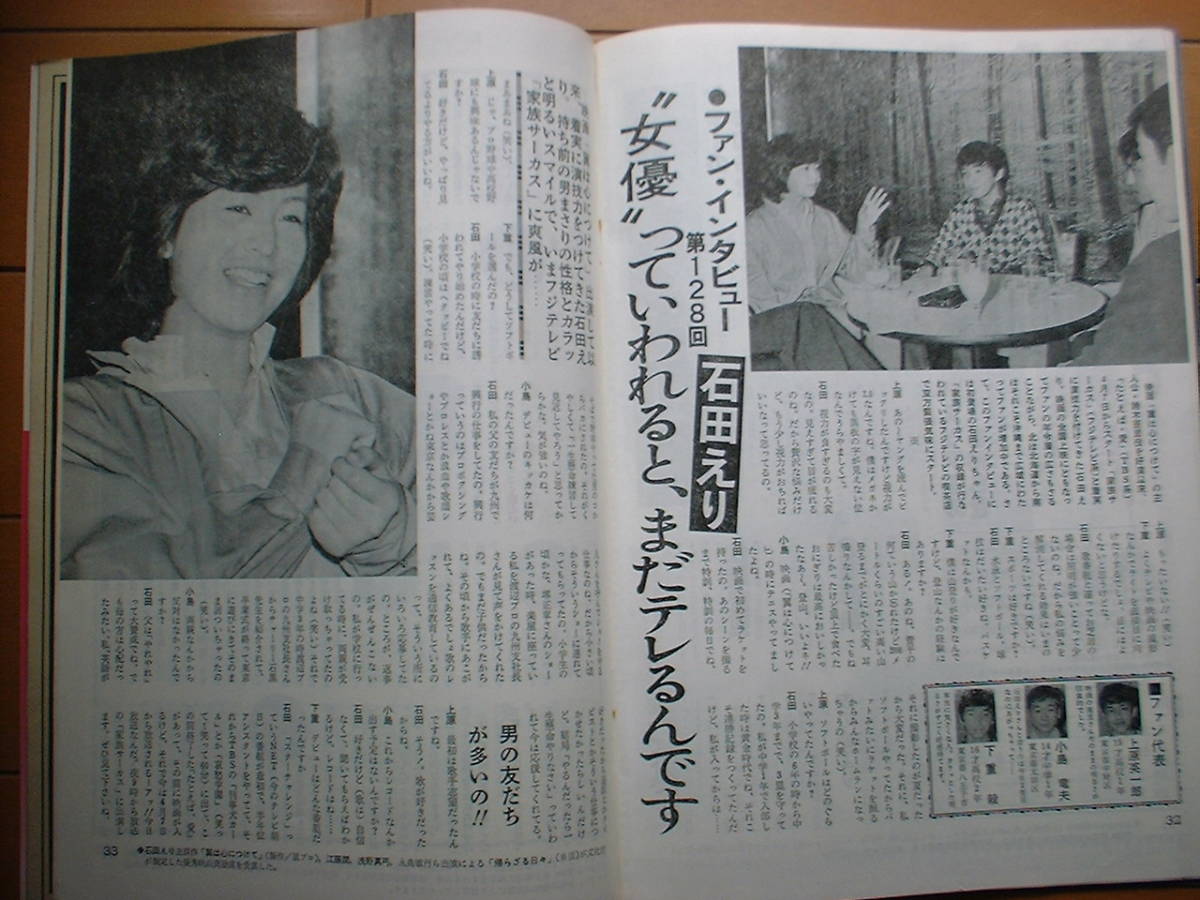  Young Watanabe Pro бюллетень 1979 год 5 месяц номер тутовик ... Agnes Chan Ishikawa Hitomi Ishida Eri маленький .rumi. треугольник 