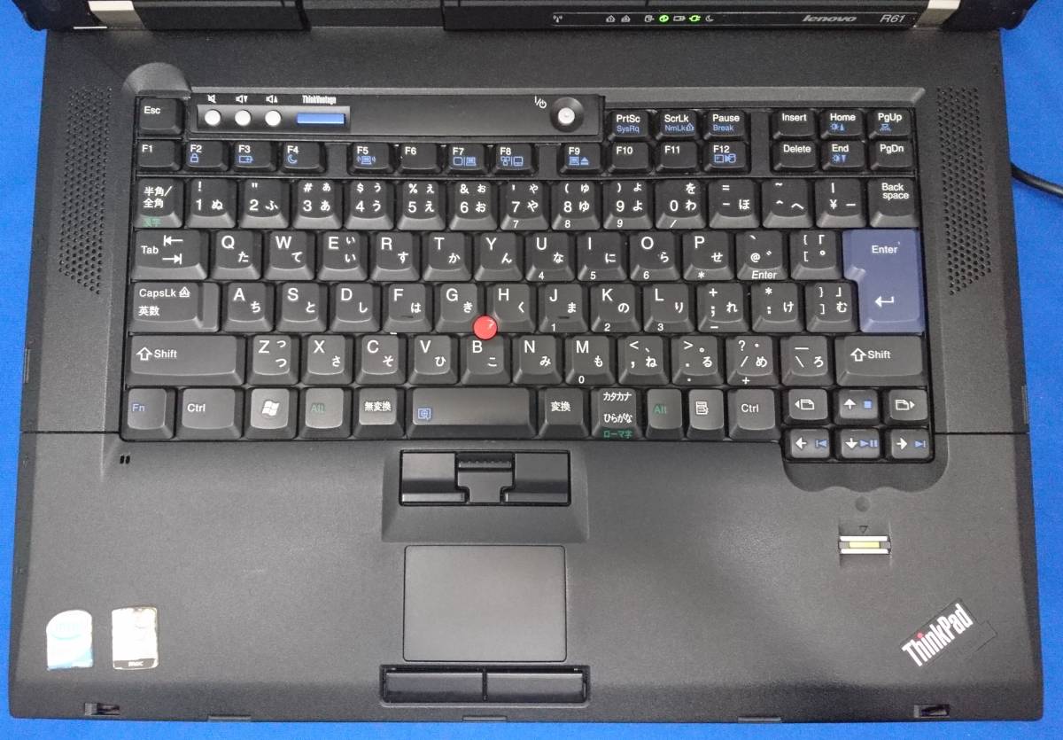 Lenovo ThinkPad R61 8930-A68 Vista/Core2Duo T7100/4GB/DVDコンボ ジャンク_画像4