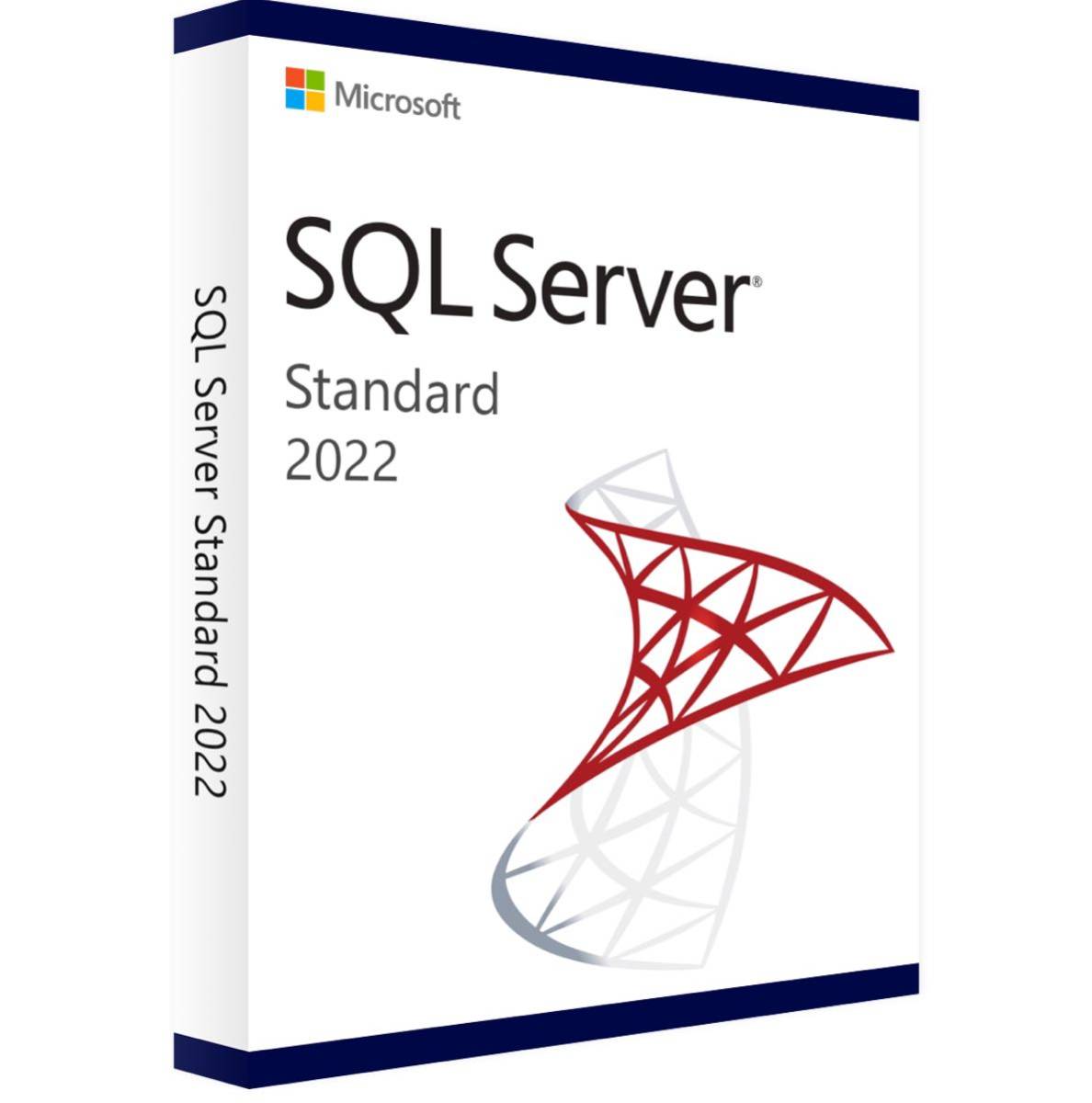 最新版Microsoft SQL Server 2022 Standard Core ライセンス 5CLT 正規オンライン認証プロダクトキー 日本語対応