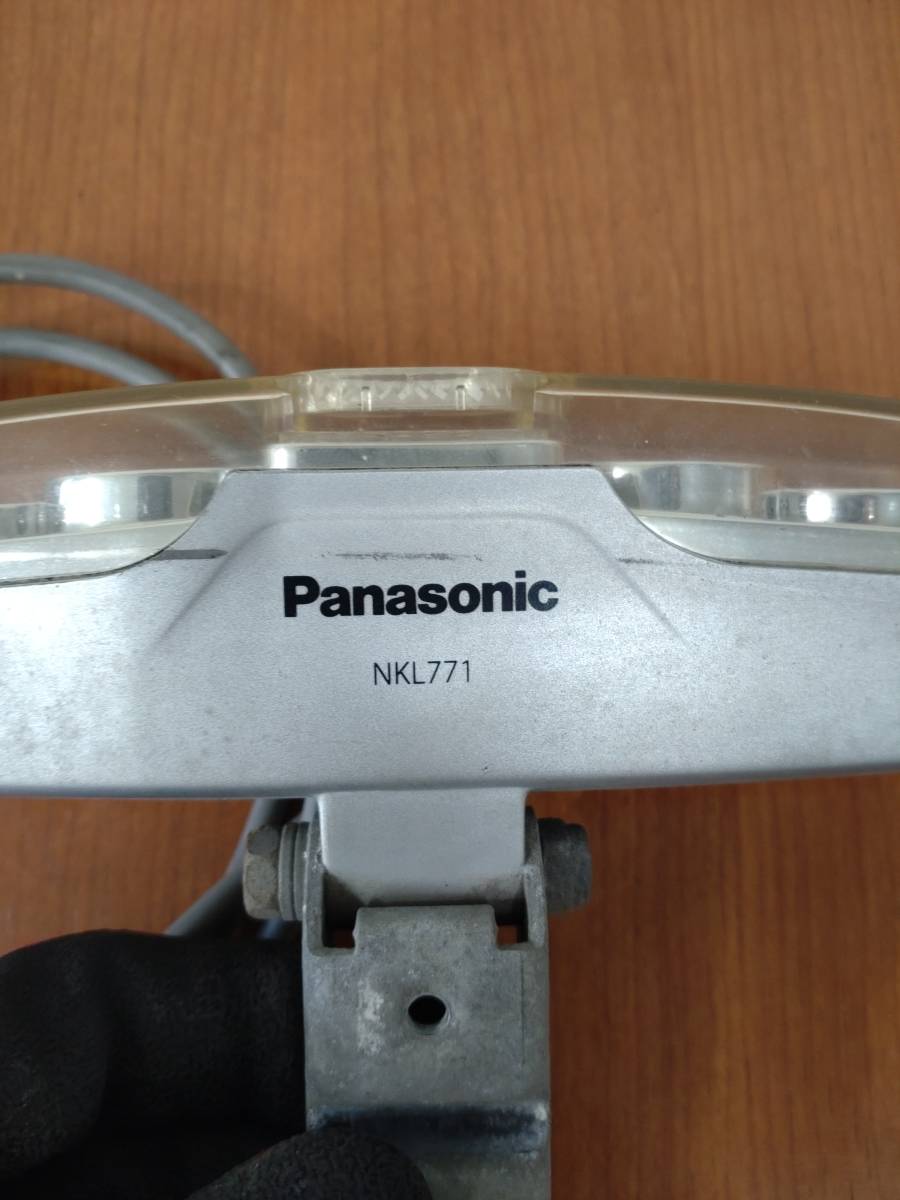 【中古品・L-032】Panasonic パナソニック 電動アシスト自転車用ライト NKL771_画像2
