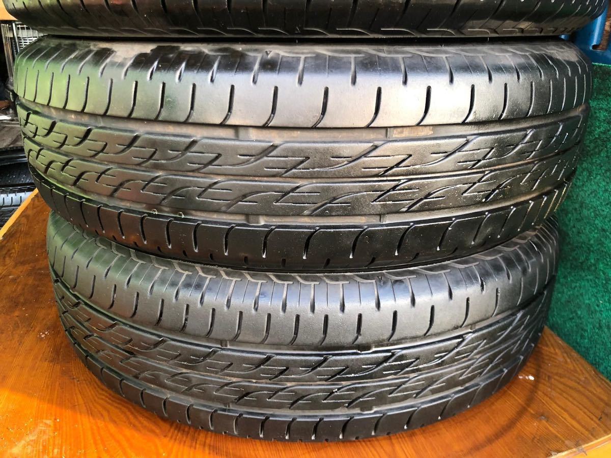 ★【送料無料】★バリ溝8~9分山 175/70R14 ブリヂストンNEXTRY(2021年)★カローラアクシオ フィールダー シエンタ ポルテ等★4本セット_画像3