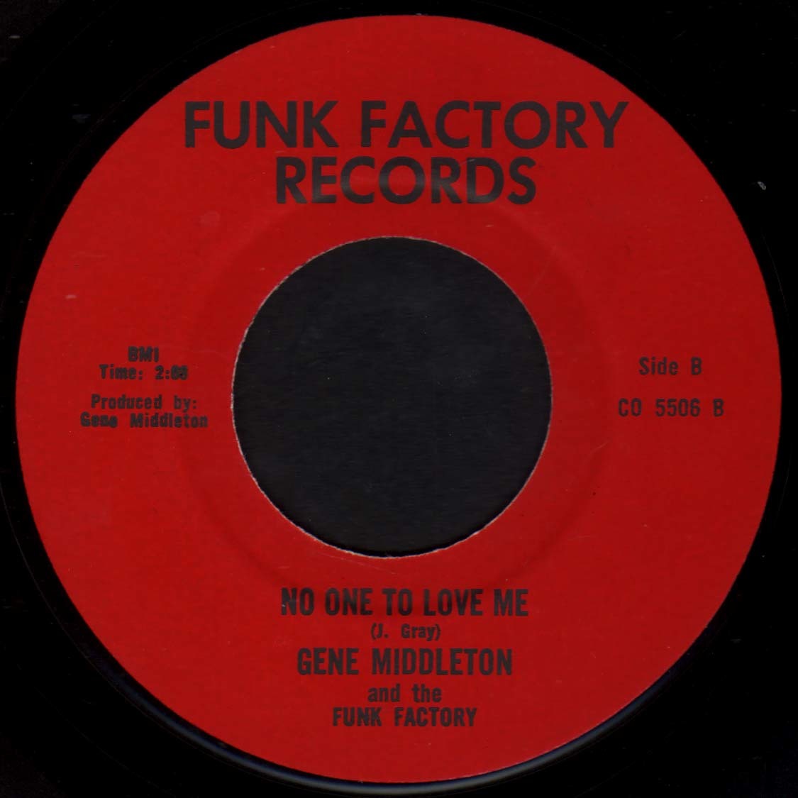 [SOUL 45] GENE MIDLLETON / Don't Let The Green Grass Fool You / FUNK FACTORY_画像2