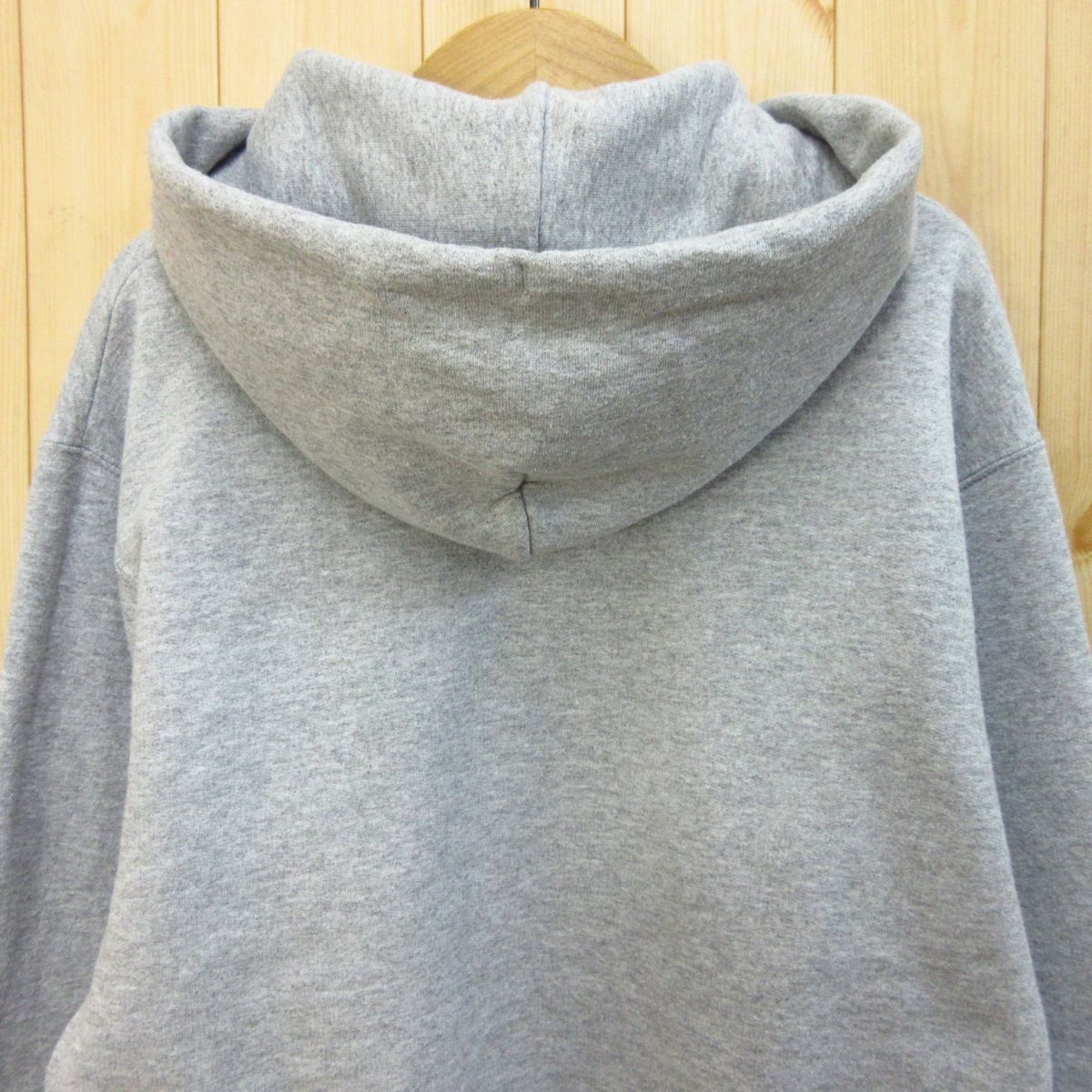 ◎Champion チャンピオン ノートルダム大学 NOTRE DAME IRISH◆パーカー スウェット 裏起毛 カレッジ◆メンズ グレー Mサイズ◆A2896_画像5