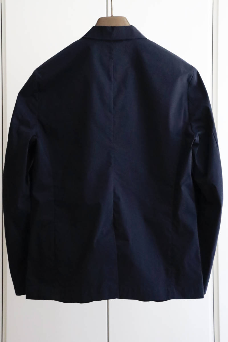 ジャケット ◆ ネイビー紺 ◆ 一重仕立て ◆ Mサイズ【古着／美品】_バック