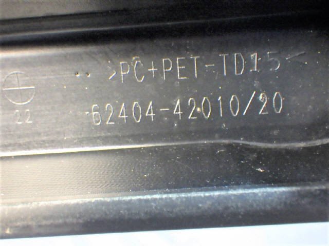 R1年 RAV4 MXAA54 ルーフレール 左右セット 純正 黒 62403-42010-C2 62404-42010-C2 MXAA52 AXAH52 AXAH54 AXPA54 50系[ZNo:05007212]の画像6