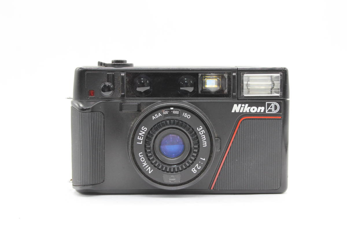 【返品保証】 ニコン Nikon L35AD ISO1000 35mm F2.8 コンパクトカメラ s2289_画像2