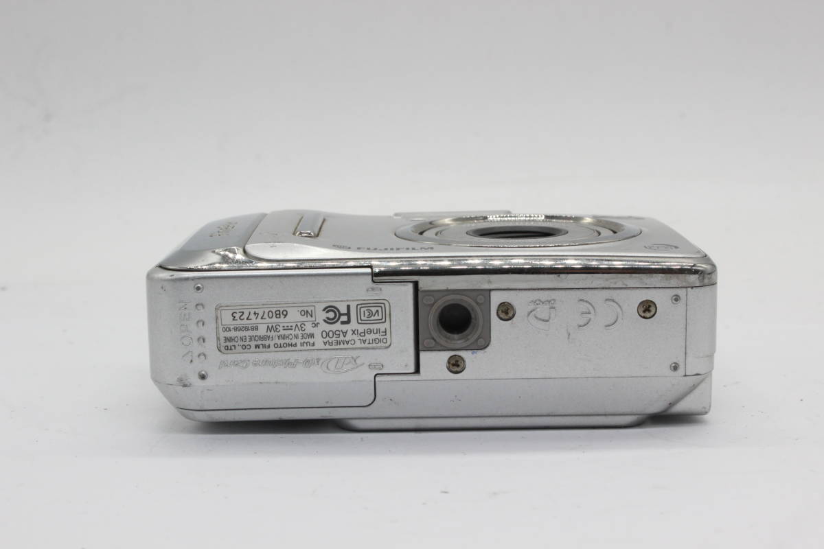 【返品保証】 【便利な単三電池で使用可】フジフィルム Fujifilm Finepix A500 3x コンパクトデジタルカメラ s2379の画像7