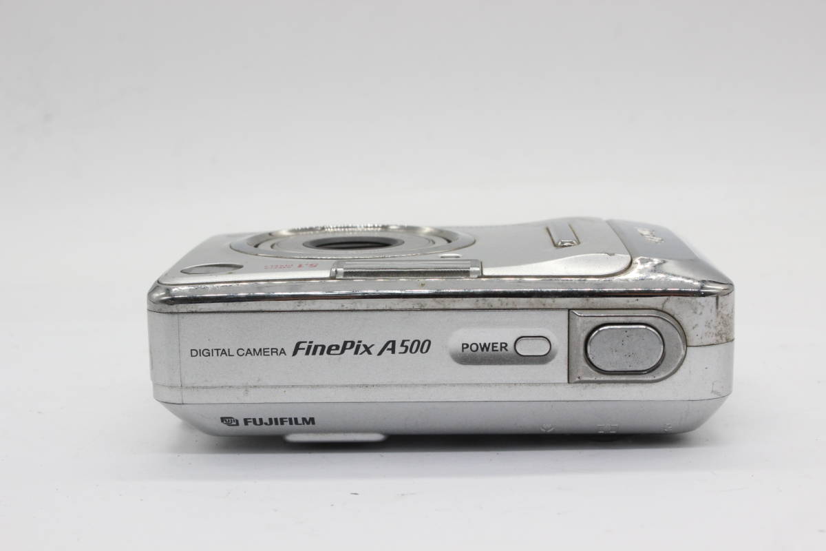 【返品保証】 【便利な単三電池で使用可】フジフィルム Fujifilm Finepix A500 3x コンパクトデジタルカメラ s2379の画像6