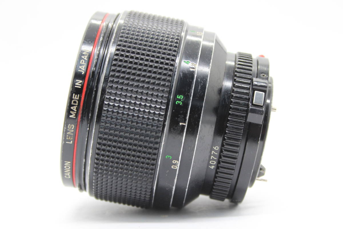 [ returned goods guarantee ] Canon Canon 85mm F1.2 L lens s2452