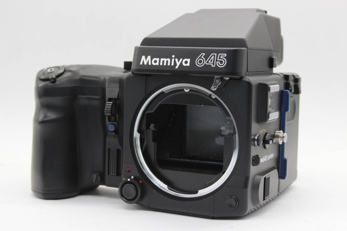 【訳あり品】 マミヤ Mamiya M645 Super / AE Prism Finder 中判カメラボディ s2456_画像1