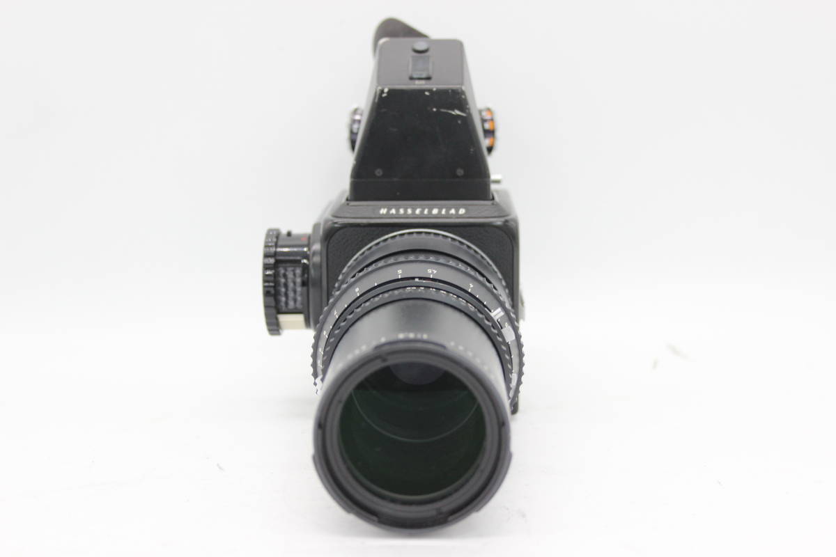 【訳あり品】 ハッセルブラッド Hasselblad 500C/M Sonnar 250mm F5.6 ブラック 中判カメラボディ s2458_画像2