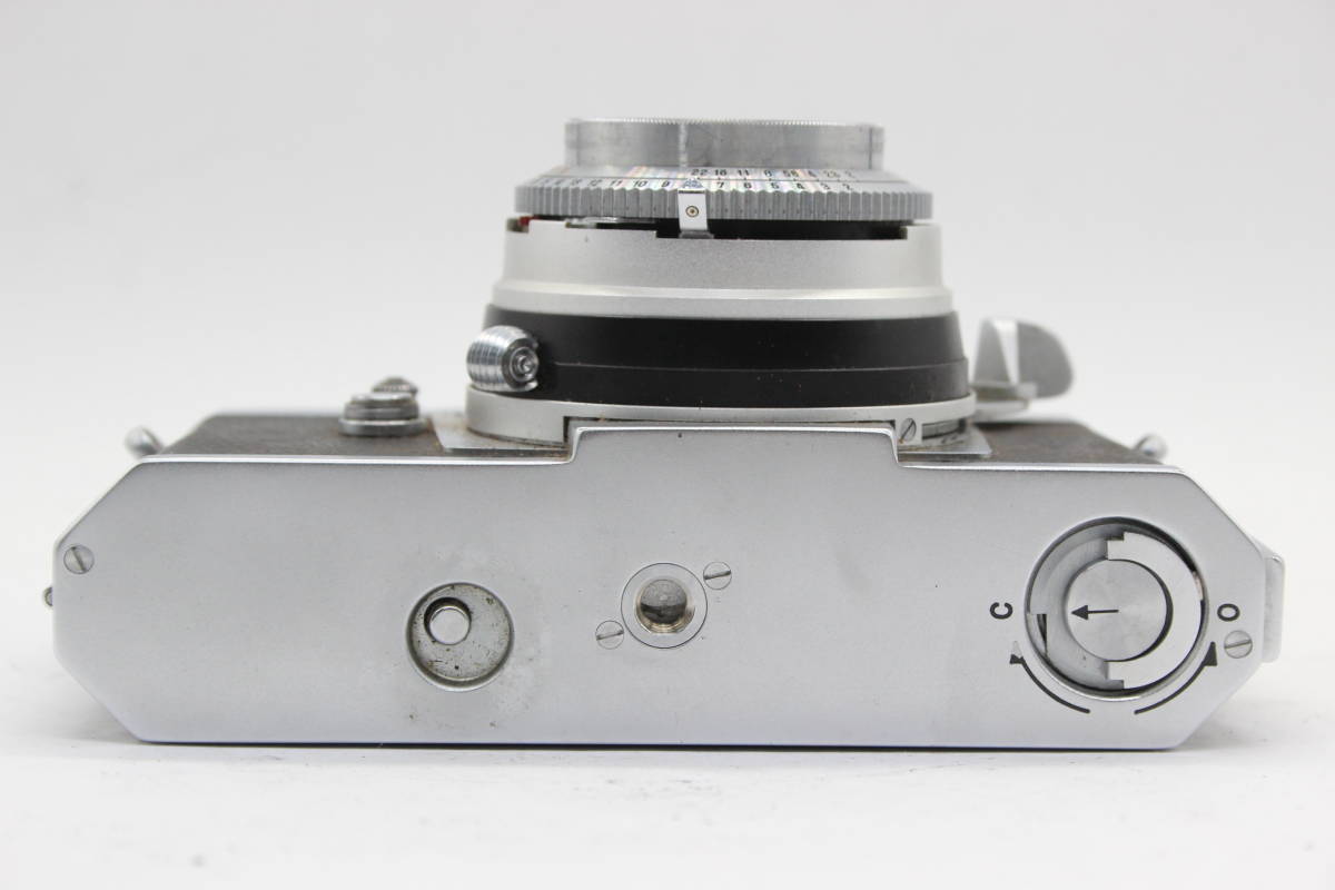 【返品保証】 コニカ KONICA III ダブルストローク Hexanon 48mm F2 ケース付き レンジファインダー カメラ s2744の画像7