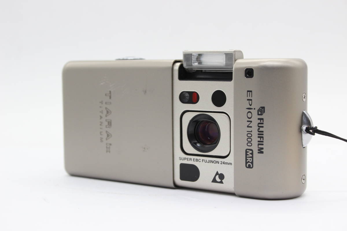 【返品保証】 フジフィルム Fujifilm EPION 1000 MRC TIARA ix TITANIUM SUPER EBC FUJINON 24mm コンパクトカメラ s3145