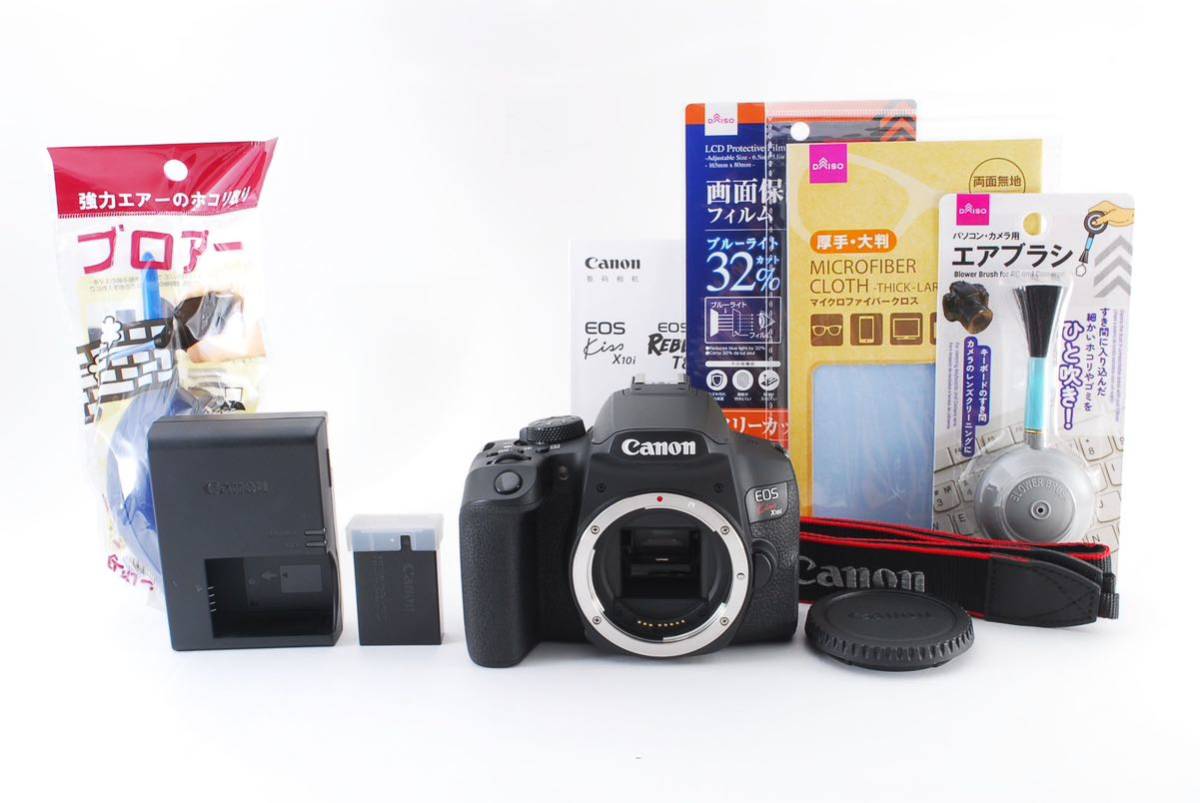 【保証付き】キャノン Canon EOS KISS X10i ボディ デジタル一眼レフカメラ☆892