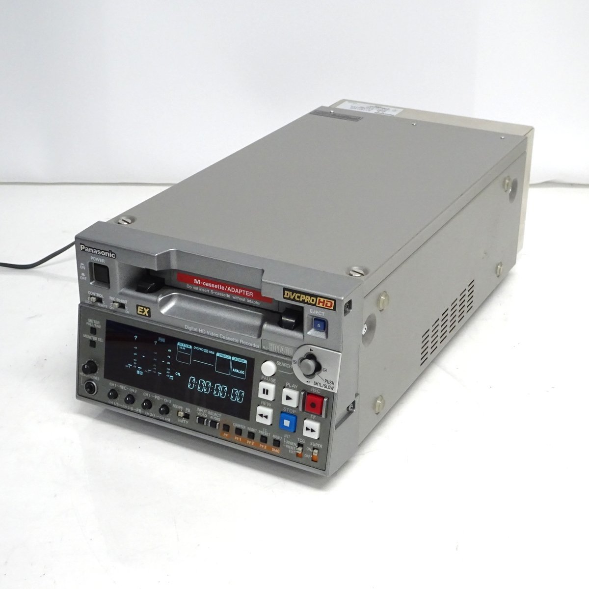 Panasonic AJ-HD1400 DVCPRO HDレコーダー【/DRUMr 1153H/E-00 or E-01連発/ジャンク】#362298