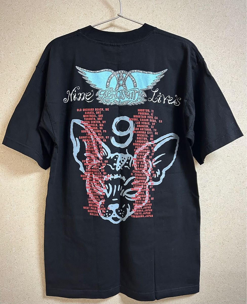 激レア★希少★エアロスミス Nine Lives ツアー Tシャツ ビンテージ