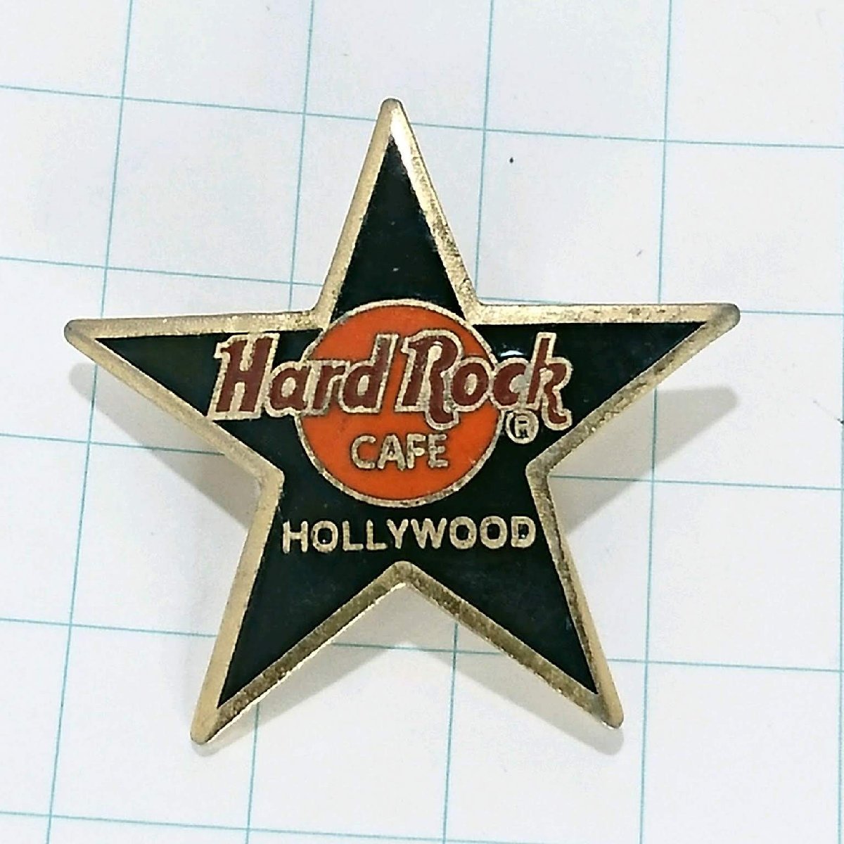 送料無料)Hard Rock Cafe ハリウッド スター ハードロックカフェ キーホルダー A19792の画像1