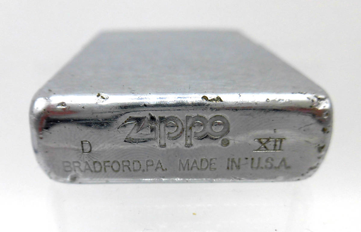 90’S ZIPPO ジッポ 1996年製 プレーン ソリッドシルバー オイルライター_画像3