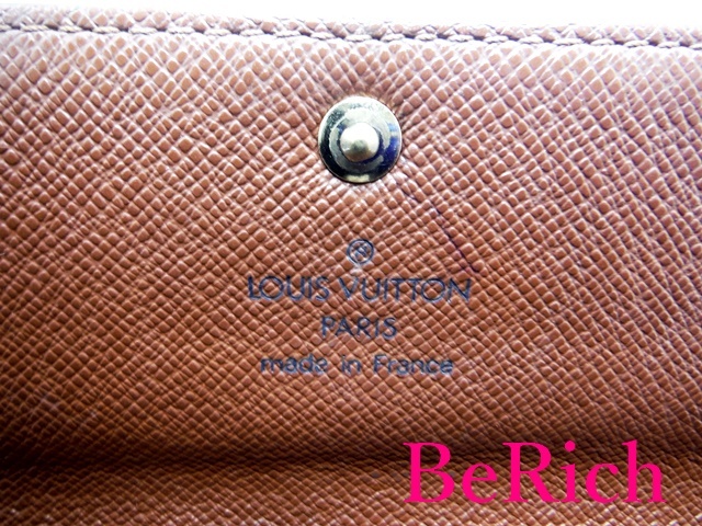 ルイ ヴィトン LOUIS VUITTON 長財布 モノグラム ポシェット ポルト モネ クレディ M61725【中古】】 bs3187_画像8