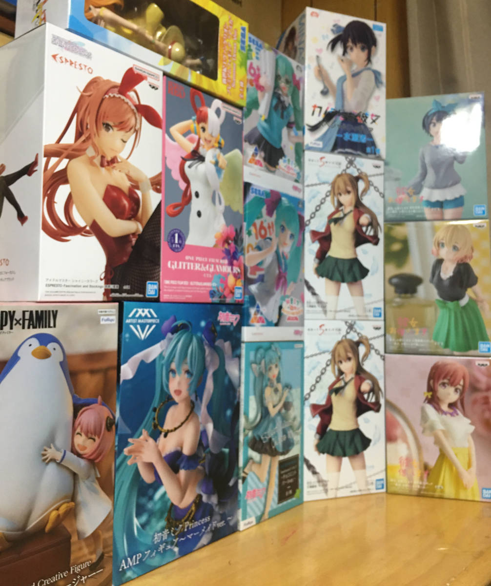【未開封】 プライズ フィギュア まとめ売り 10種セット Yahoo!オークション - 【未開封】プライズ フィギュア まとめ