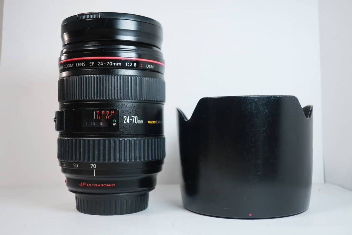 美品動作確認済み】Canon EF24-70mm F2.8L USM-日本代購代Bid第一推介