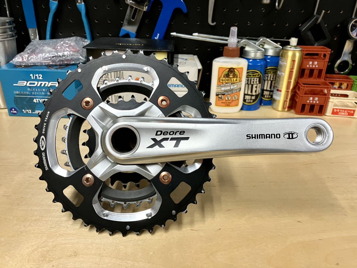 Yahoo!オークション - 中古美品 SHIMANO DEORE XT FC-M770 9速 Yahoo!オークション - 中古美品 SHIMANO DEORE XT FC-M770 9速
