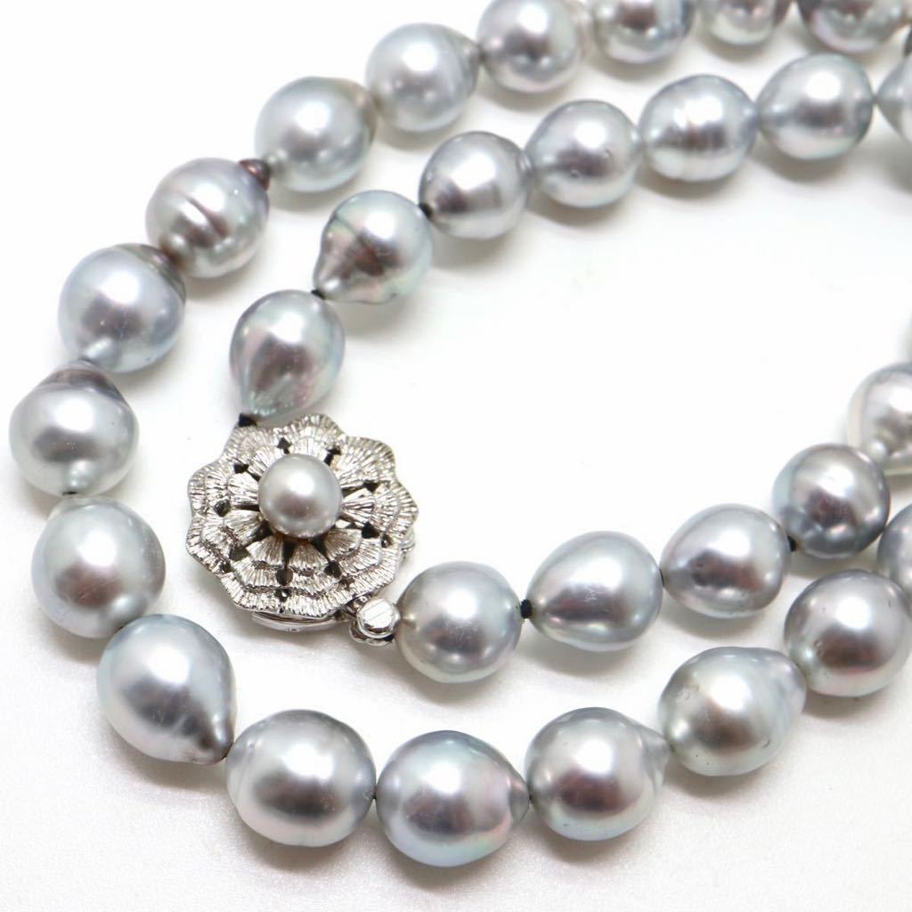 売れ筋介護用品も！ necklace pearl パール 10-11mm珠 46.5cm 68.4g