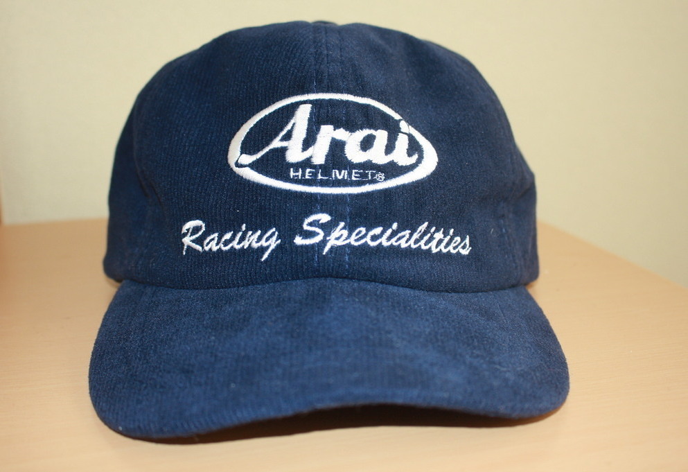 ★Arai★アライ　サーキットコーデュロイキャップUSED!!!_画像1