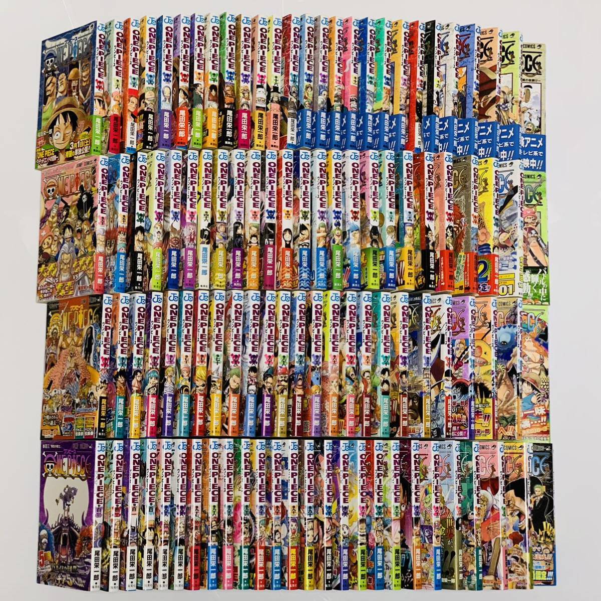 ONE PIECE】1〜103巻 15〜103巻まで初版 殆ど帯付き 計103冊