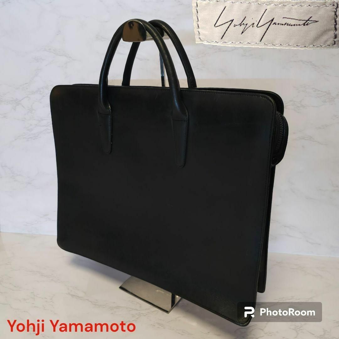 完売 Yohji オールレザー トートバッグ Yamamoto（ヨウジヤマモト