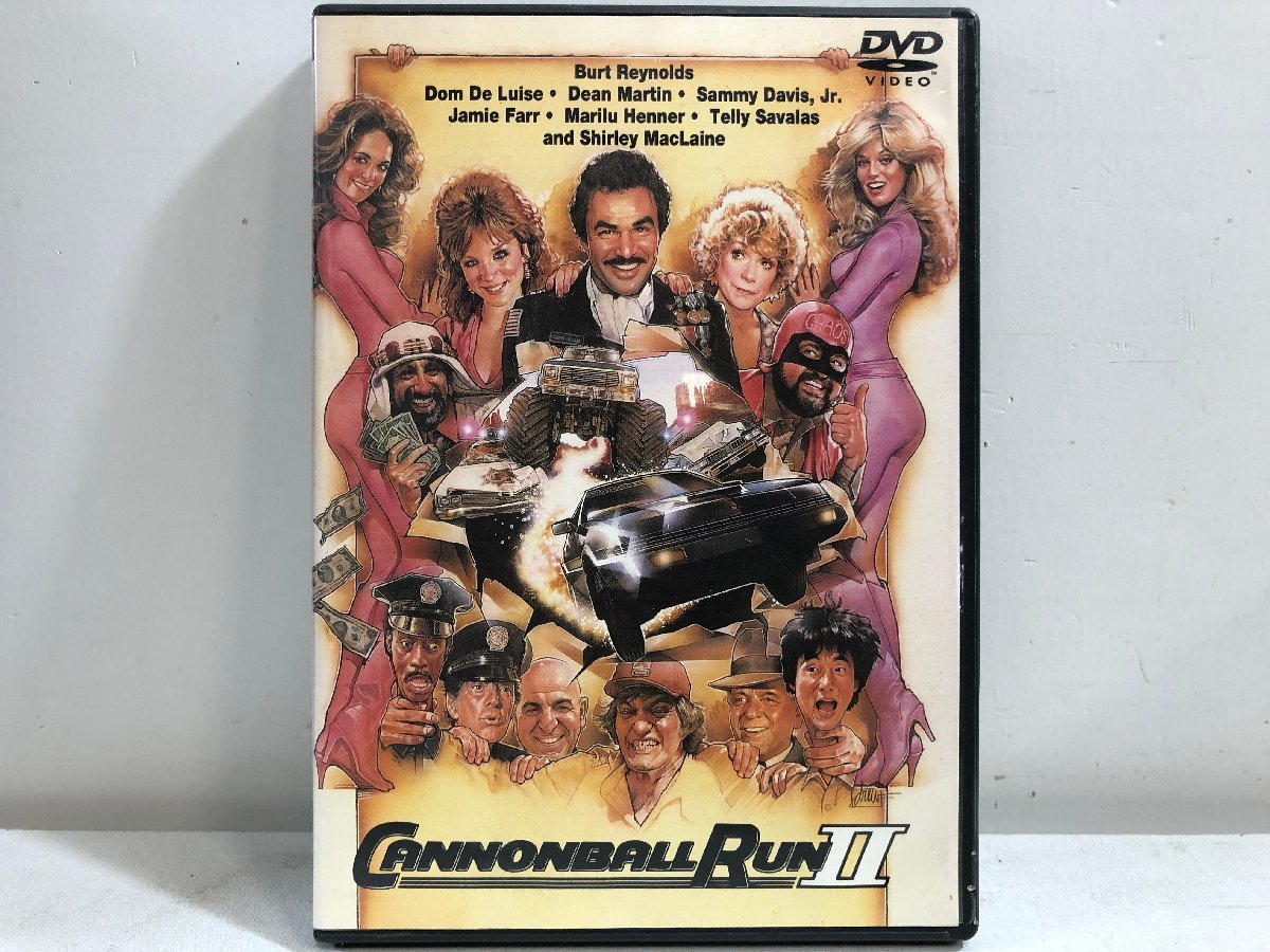 【DVD】キャノンボール2 / CANNONBALL RUN 2('83米) /バート・レイノルズ、ジャッキー・チェン、サミー・デイヴィスJr. /WARNER DL-11377▲_画像1