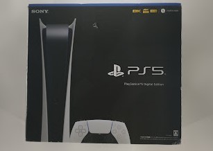 未使用　PlayStation 5 デジタル・エディション CFI-1100B01　箱傷みあり