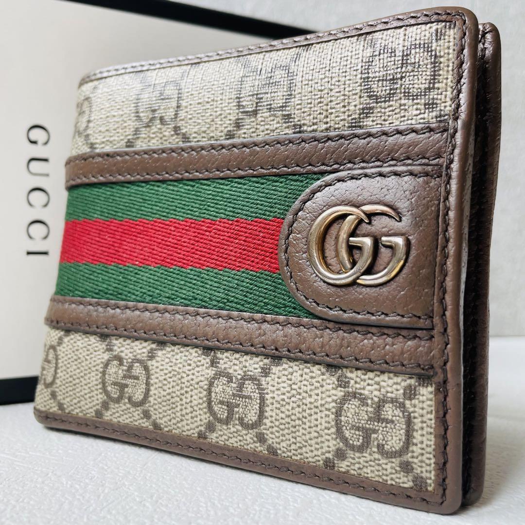 極美品GUCCI グッチ オフィディア 財布 ウォレット サイフ GG