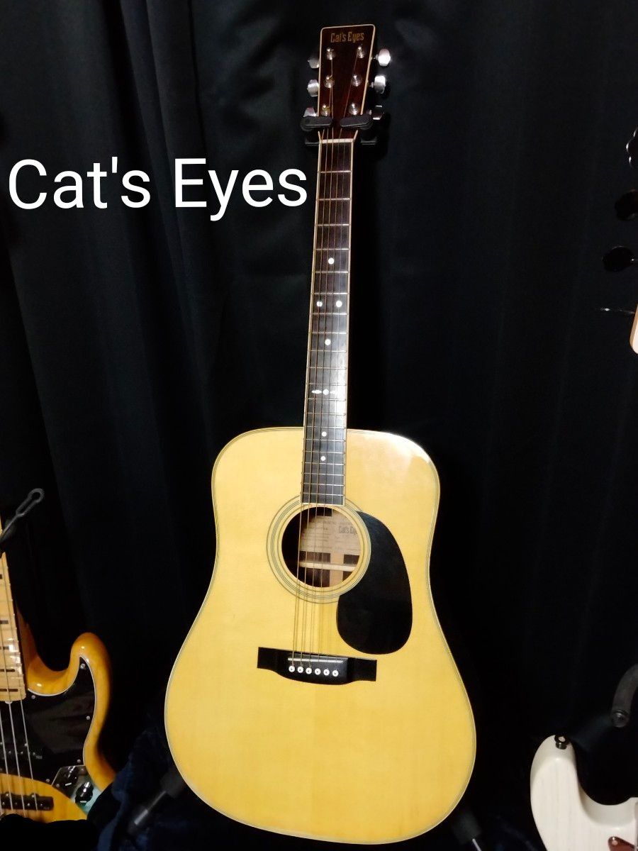 修理済み Cat's Eyes キャッツアイ TOKAI アコースティックギター CE