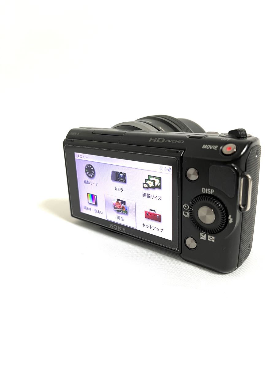 早い者勝ち！SONY NEX-5 ストロボ　SDカード　人気レンズ付き！