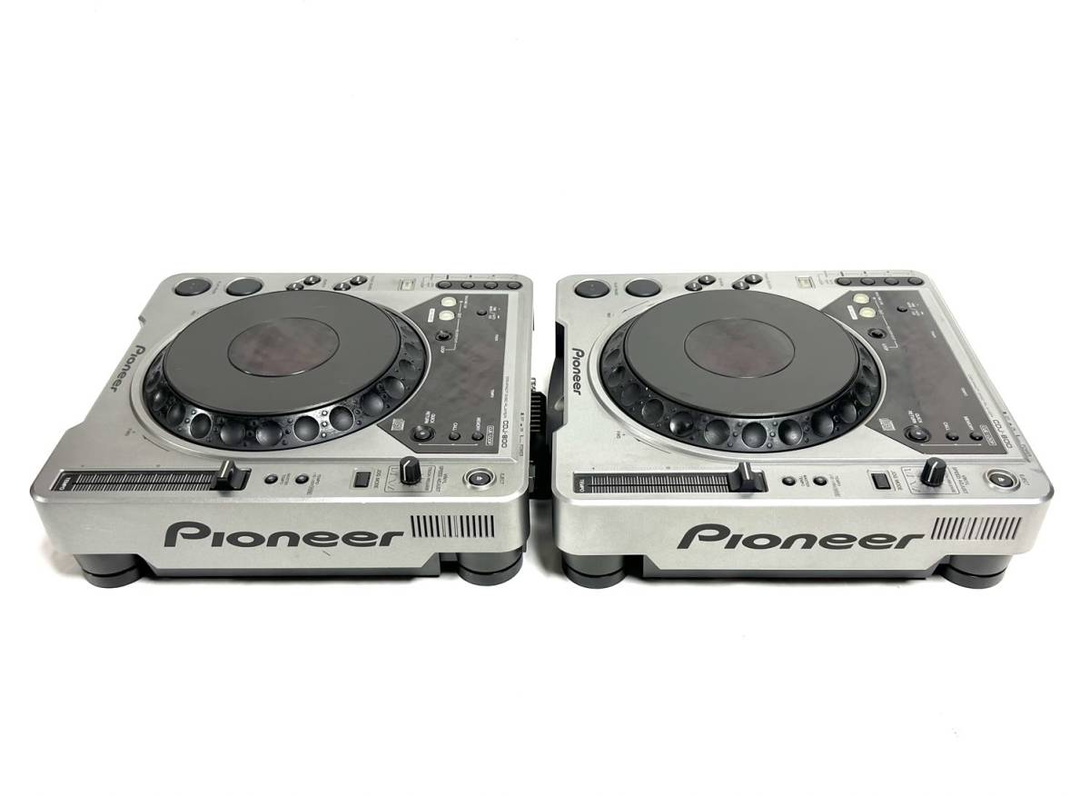 ☆送料無料 パイオニア DJ用 CDプレイヤー CDJ-800 ２台セット_画像2