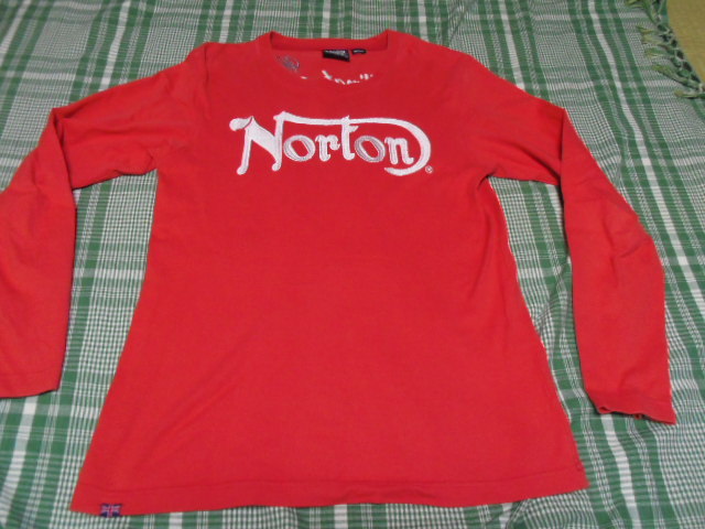 【Norton】　ノートン　刺繍　ロングTシャツ　M_画像2