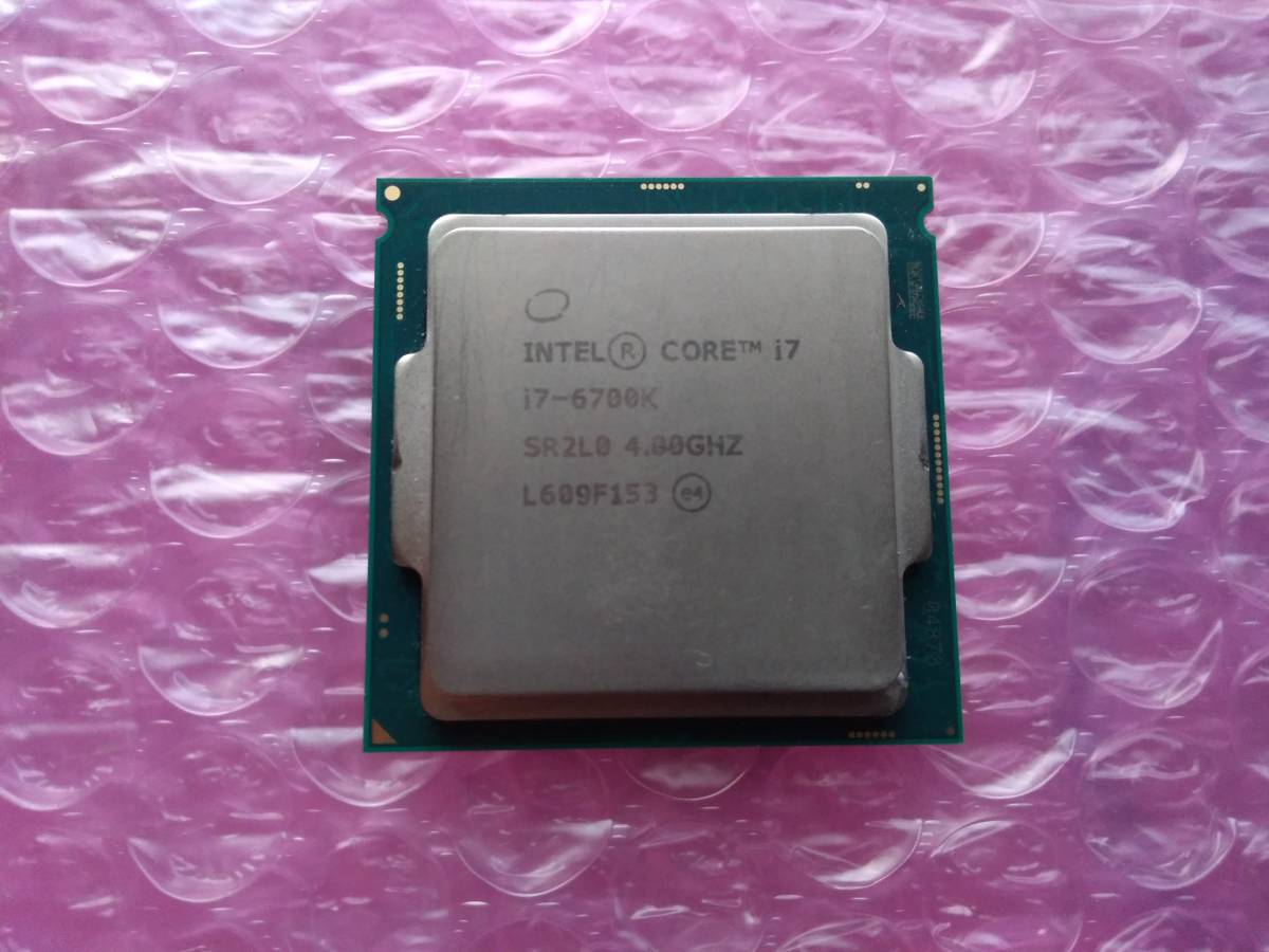 レビュー高評価の商品！ Intel Core i7-6700K 4.0GHz/SR2L0/4C8T/TDP