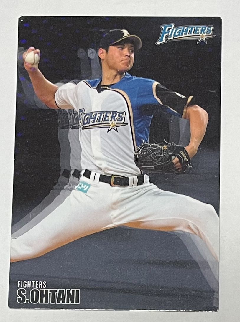 【傷有】大谷翔平★カルビー２０１６プロ野球オールスターチップスカード★レギュラーカード（通常版）_画像1