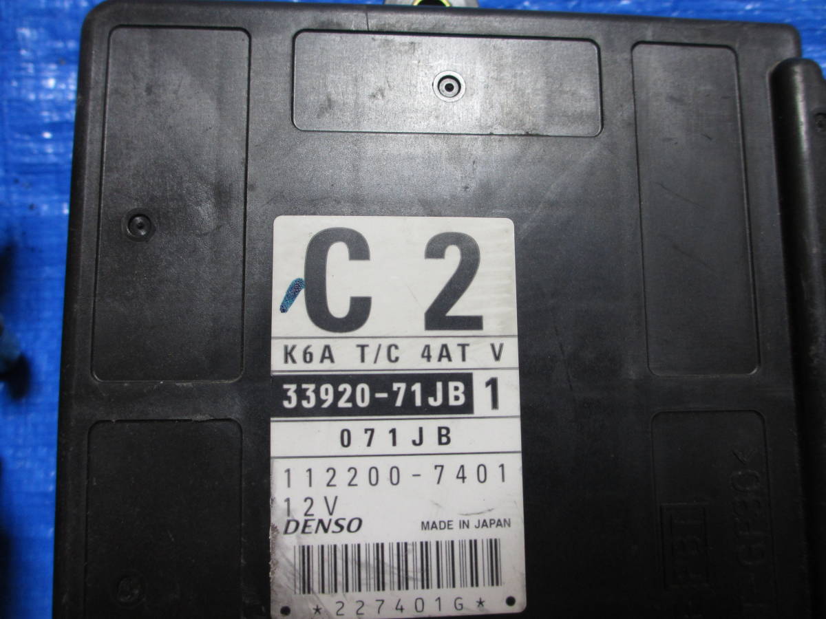 2005年 スズキ 純正 DA62W DA62V エブリィ ワゴン K6A 4AT 2005年 スズキ 純正 DA62W DA62V エブリィ ワゴン K6A 4AT