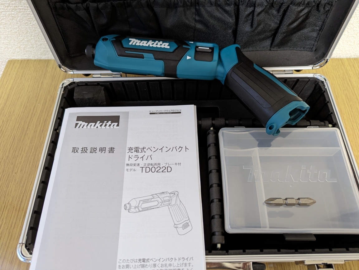 新品 マキタ TD022DSHX【本体＋ケース】充電式ペンインパクト