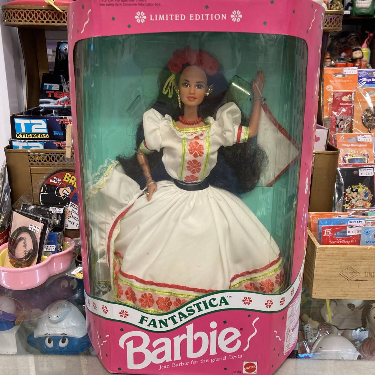 ヴィンテージ★BARBIE　FANTASTICA　人形☆バービー、ファンタステック、１９９２、限定、レトロ、民族衣装_画像1