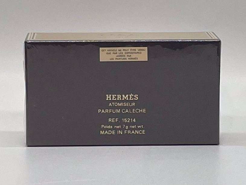 未開封 エルメス カレーシュ パルファム 香水 フレグランス Hermes parfum caleche HERMES Ref .15214 7g_画像1