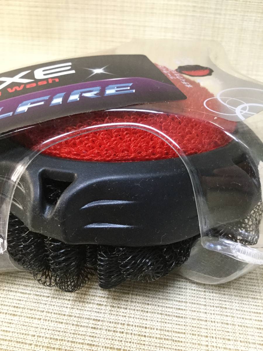 ボディウォッシュツール ツーサイド AXE Guy Wash VELLFIRE お風呂,洗う,カラダ メッシュ,スクラブサイド_画像7