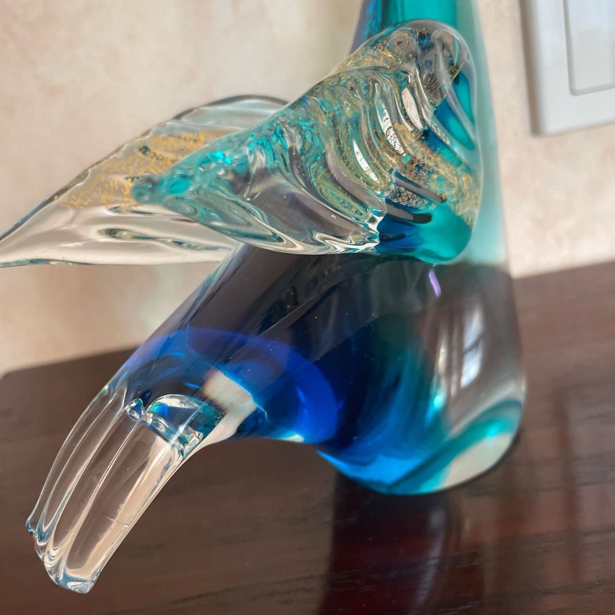 Multi Glass マルティグラス ガラス 鶴 置物 オブジェ ガラス Multi Glass マルティグラス ガラス 鶴 置物 オブジェ ガラス