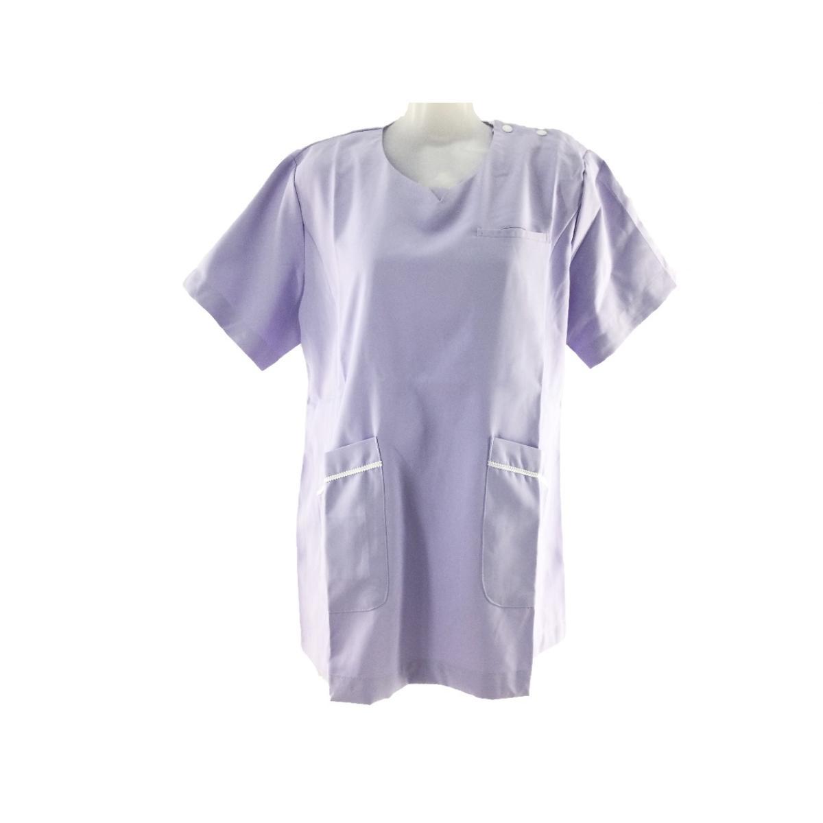  jacket no color shoulder snap nursing . nursing .M lavender x white postage 250 jpy 