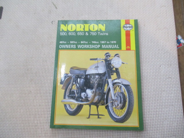 * Norton Norton старый машина Work магазин manual 1957~1970 год 500,600,650,750Twins б/у товар бесплатная доставка по всей стране 