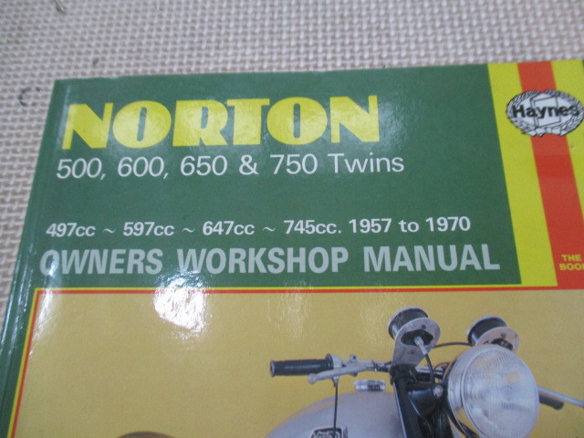 * Norton Norton старый машина Work магазин manual 1957~1970 год 500,600,650,750Twins б/у товар бесплатная доставка по всей стране 